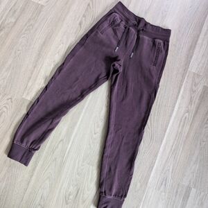 Lululemon Get Going Black Cherry Joggers